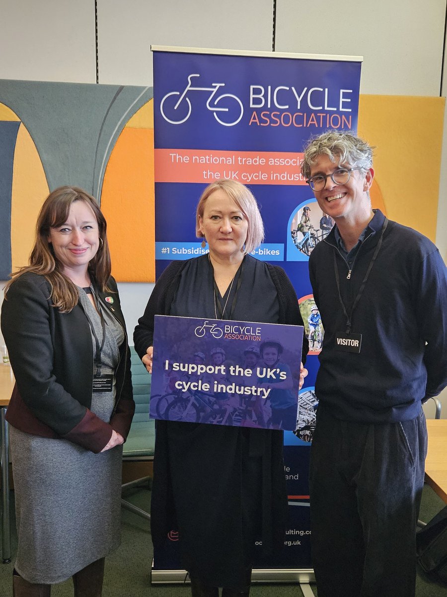 EmilyCherryCEO's tweet photo. Great to be @BicycleAssoc #Parliament event today calling for Zero VAT on childrens cycles. We suppprt this call @BikeabilityUK to ensure children learn &amp; love cycling from an early age. https://t.co/9slMm7LezA