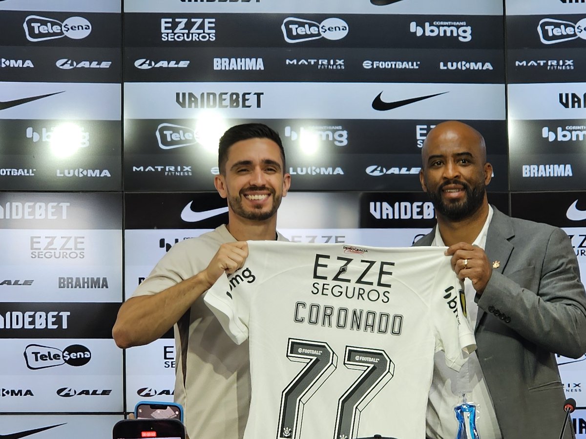 Igor Coronado usará a camisa 77 do Sport Club Corinthians Paulista...

#Corinthians