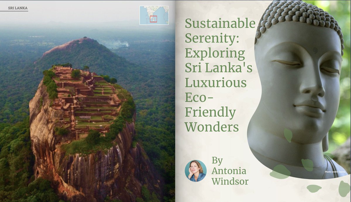 Our magazine's latest Asia edition features an outstanding article by @uktravelwriter that delves into Sri Lanka's opulent yet environmentally conscious attractions. Subscribe to Voyagers Voice: voyagersvoice.com/subscribe-voya…… #VoyagersVoice #sustainability #Srilanka
