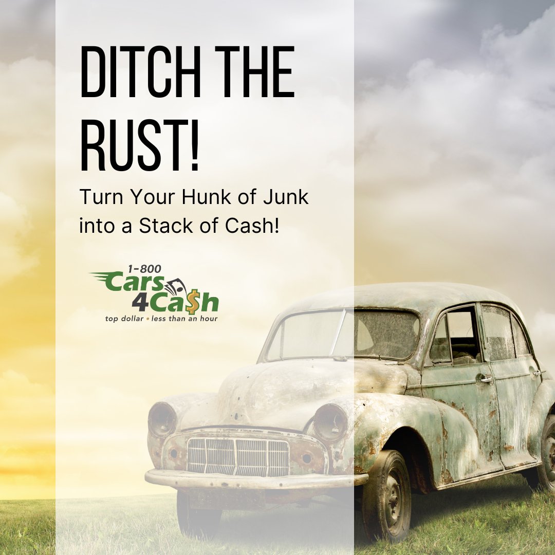 Ready to part ways with your old ride? We're here to help! Our junk car buying service offers fast, fair, and friendly transactions. Say goodbye to that clunker and hello to a cash infusion! 💼💵 #JunkCarBuyer #CashForClunkers #SellYourCar #Cars4Cash
