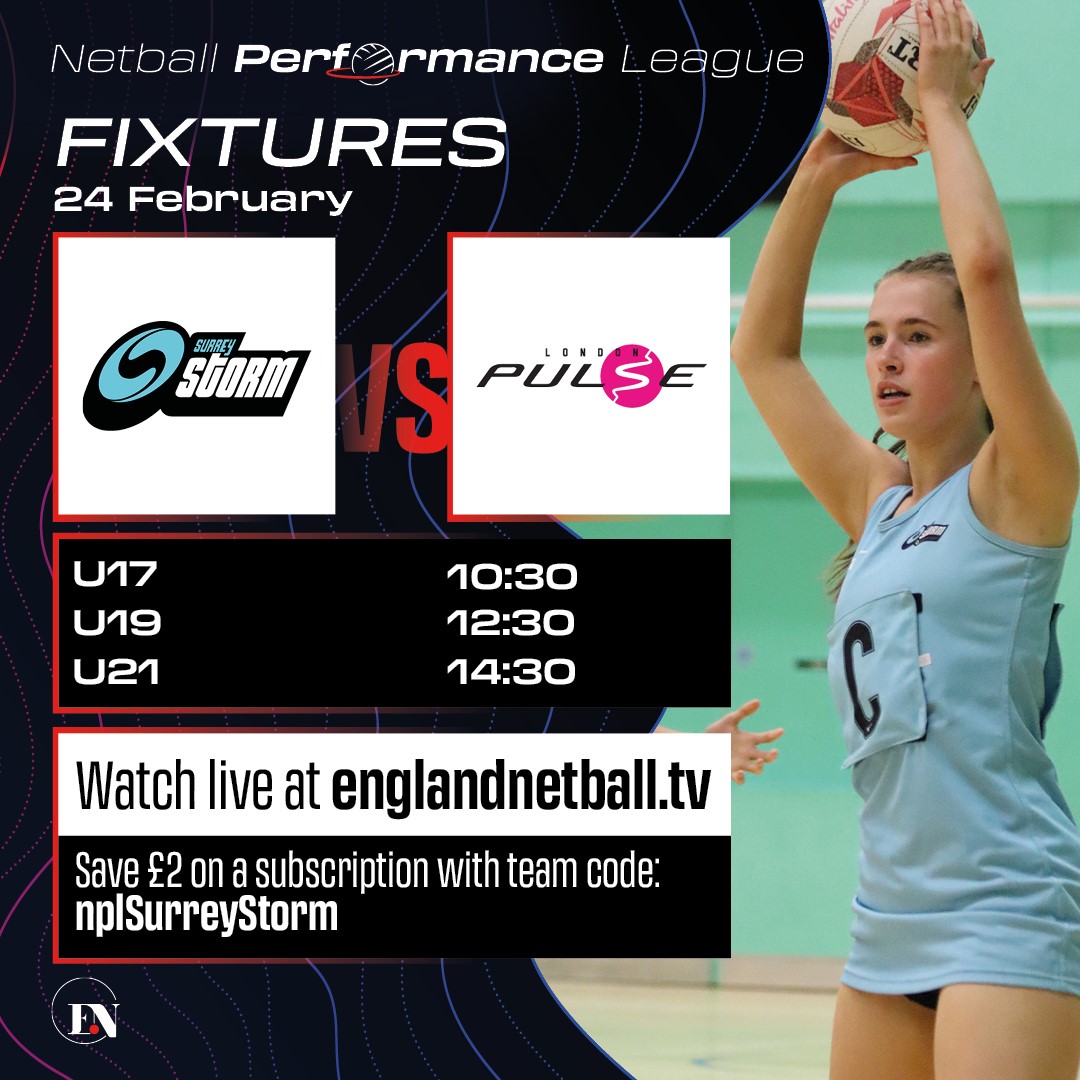 Looking forward to welcoming <a href="/PulsePathway/">London Pulse Netball Pathway</a> this weekend to <a href="/Surreysportpark/">Surrey Sports Park</a> for our bumper weekend of matches!  Tickets to all three NPL games are available through eventbrite.co.uk/e/surrey-storm… &amp; if you can't make it, the matches will all be live streamed #proudcoach #aStormisComing