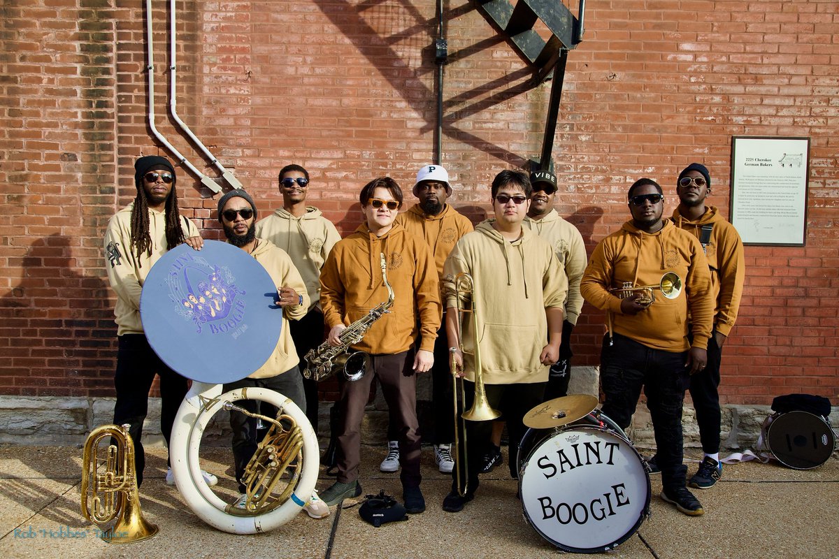 My Story Guest #17: (Afternoon Session) Saint Boogie Brass Band! Following up our Karate lesson, Ss will be learning about Second Line, New Orleans and Saint Louis Music, plus Boog-E-In! #wgbuzz #hudsonmystory