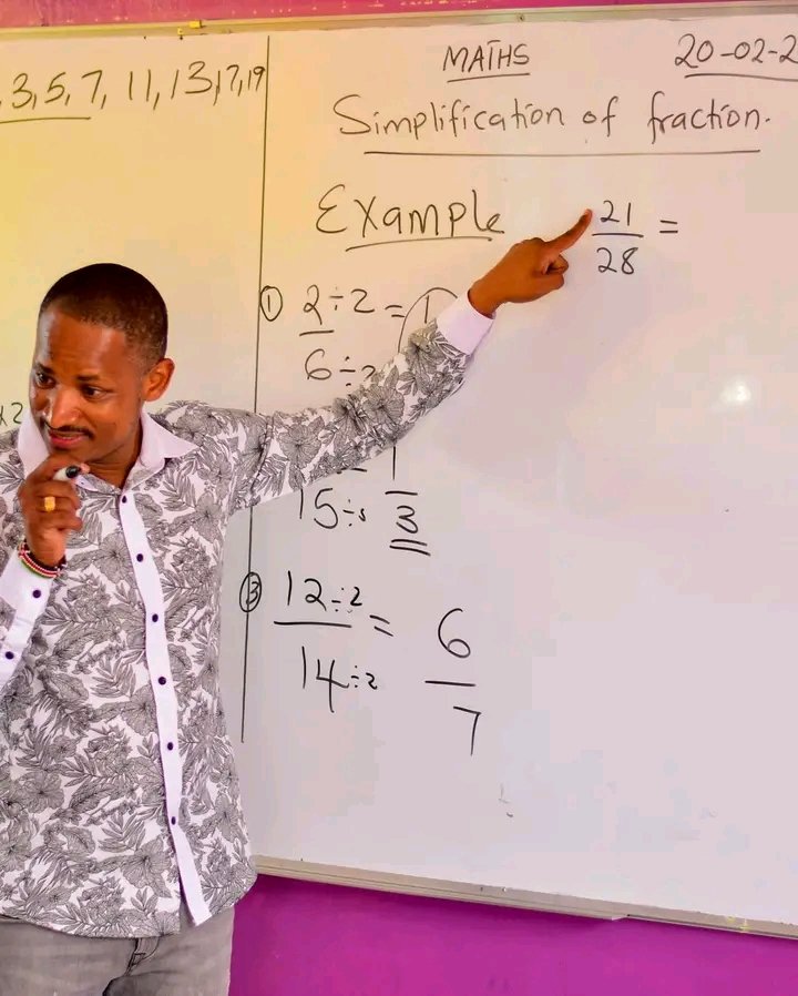 Today at Kristiansand School in Kisumu County  Dr.@HEBabuOwino    transferred Mathematics knowledge carelessly from a region of HIGH Concentration to ‘high’ concentration through a semi permeable membrane of the brain,good job mheshimiwa for educating this young generation