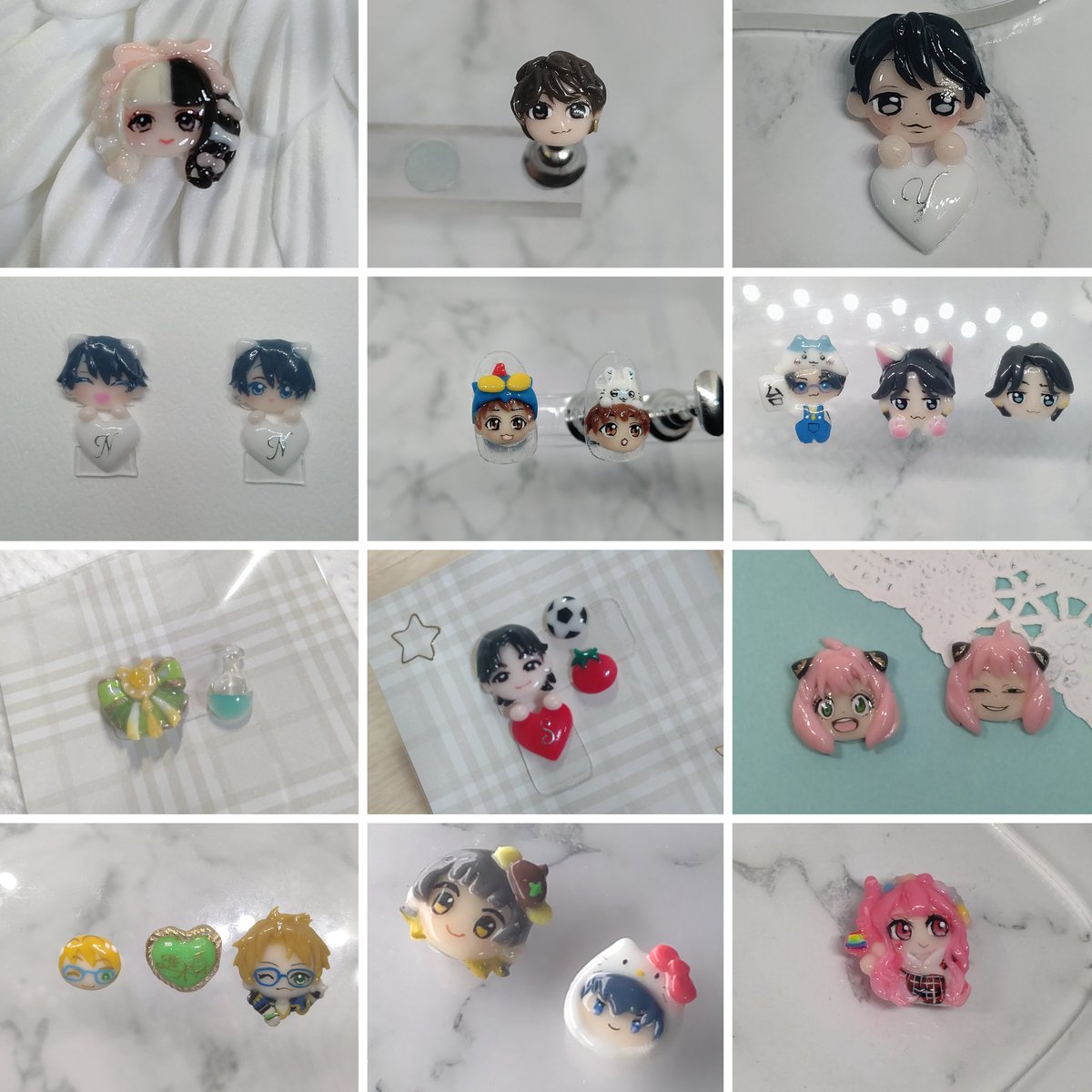 3dネイルパーツオーダー