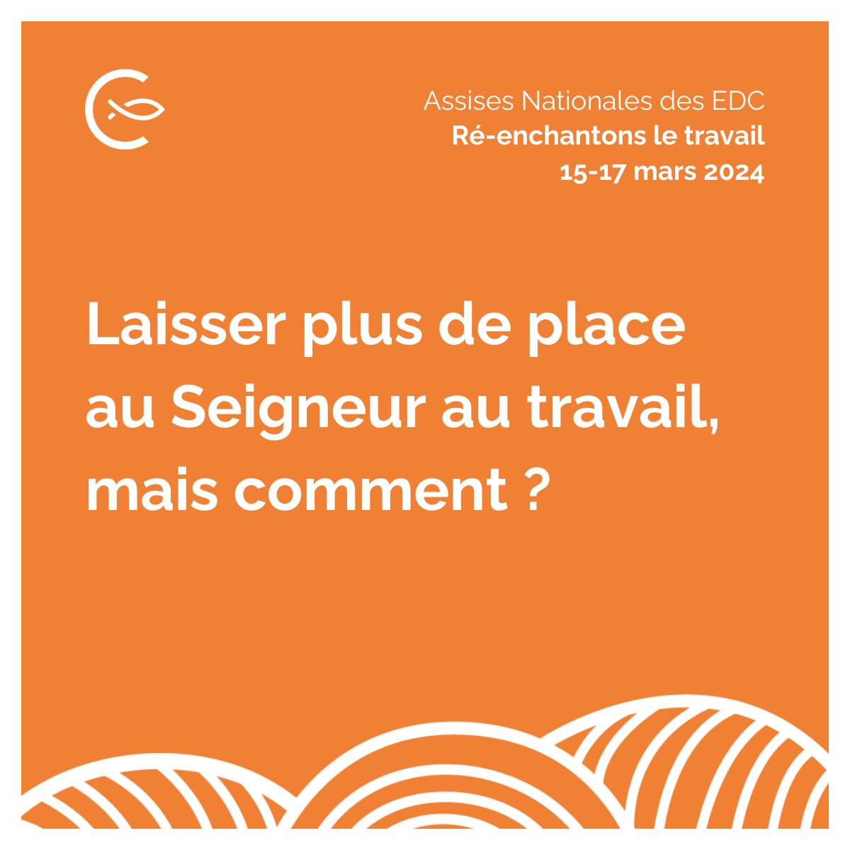 LesEDC's tweet photo. Ensemble Ré-enchantons le Travail ! #assisesEDC✨
#Entrepreneurs, participez à notre temps de réflexion et d'échanges fraternels sur le #travail.
Rendez-vous à nos Assises Nationales, à #Bordeaux !
👉 programme et inscriptions 👉 https://t.co/2BpcEPTIIU https://t.co/kiuuTCrKVp