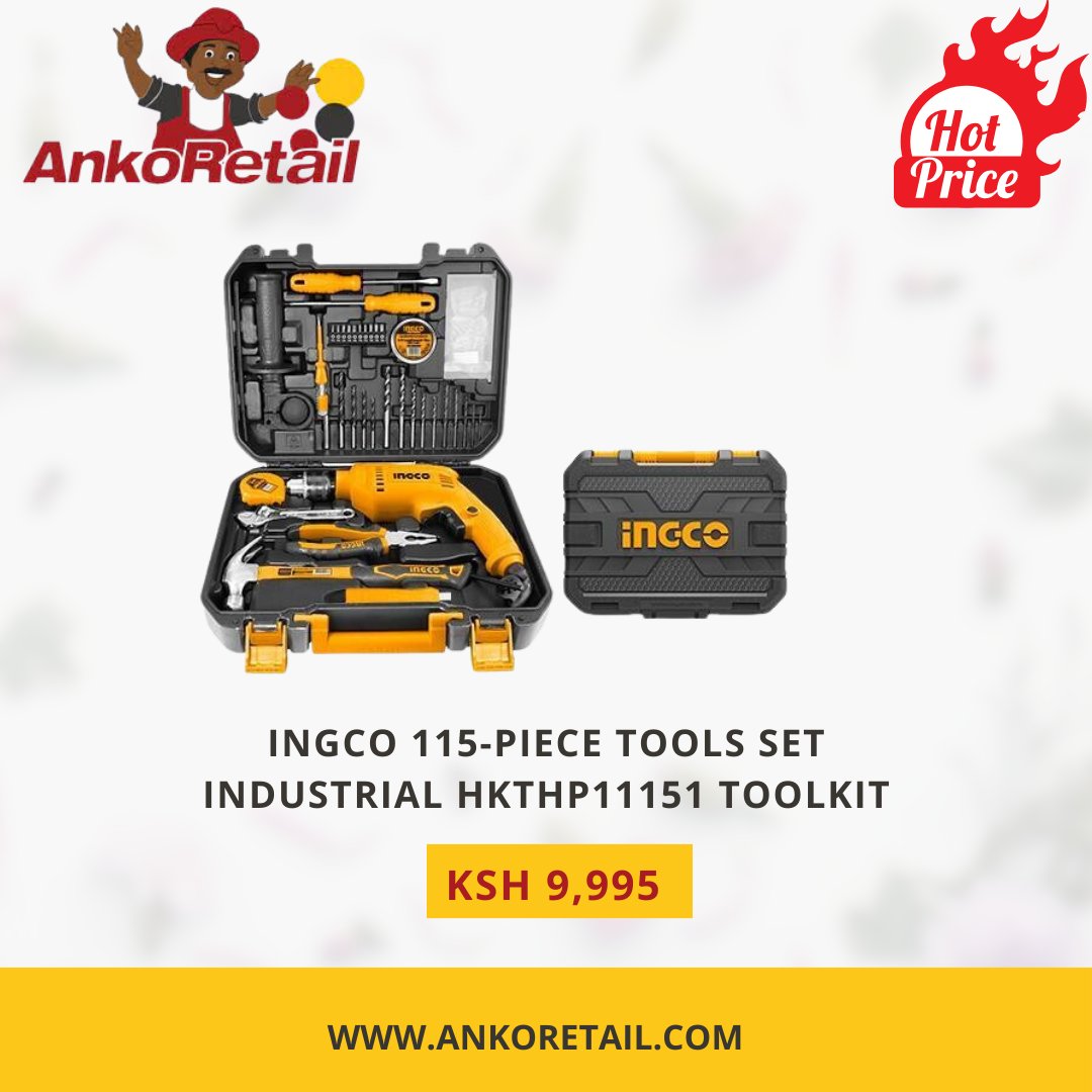 Empower your DIY dreams with the ultimate tool set from Anko Retail!  Tackle any project with confidence and precision. Your next masterpiece starts with the right tools.  #AnkoTools #DIYEssentials