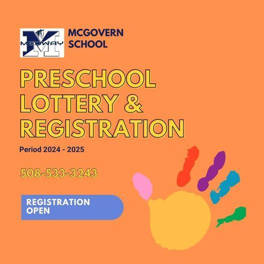 Preschool registration is open. More information on the program and how to register can be found here: bit.ly/3wo3YLX.
