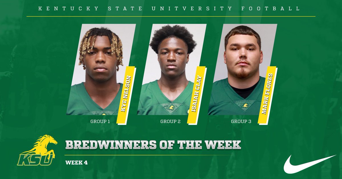 Shout out to our Week 4 BredWinners of the week! #BredDifferent #CloseTheGAP