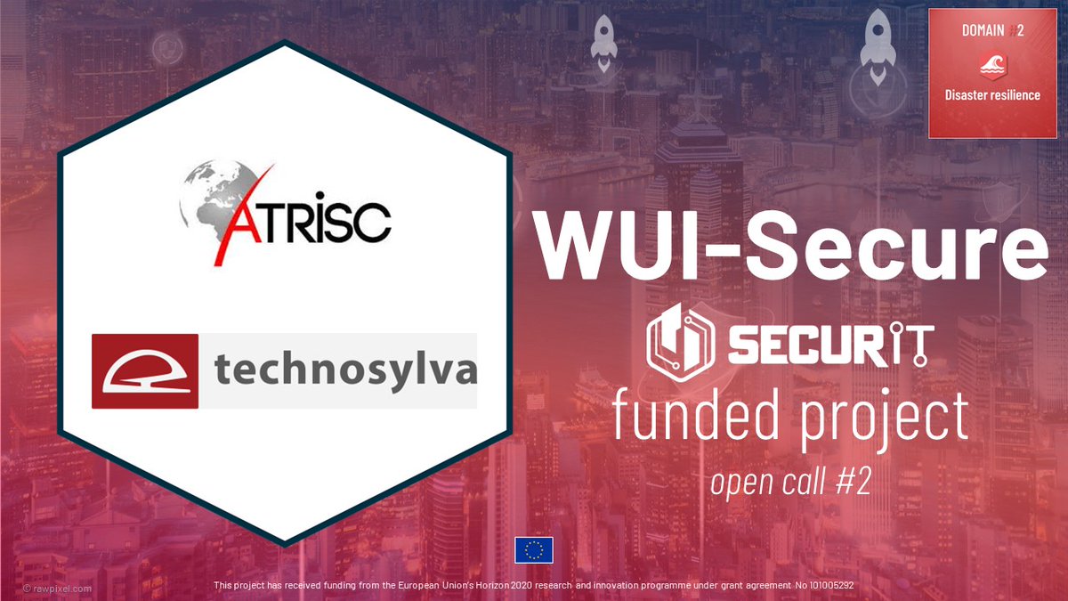 🛡🔎 SecurIT OC2 funded projects Zoom#21 #WUI_Secure “Our project aims to create a [...] modelling tool to incorporate both wildfire behavior and vulnerability assessment at [the] wildland-urban interface zone.”, Atrisc. Learn more➡ securit-project.eu/funded-project…
