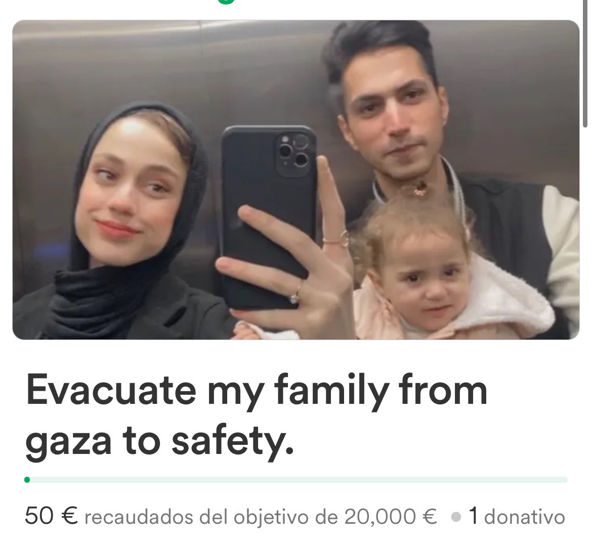 aratakaswife's tweet photo. please check out and share Dounia’s gofundme to help her and her family evacuate from Gaza!! #FreePalestine #CeasefireNOW https://t.co/ZlEmwPc6r1