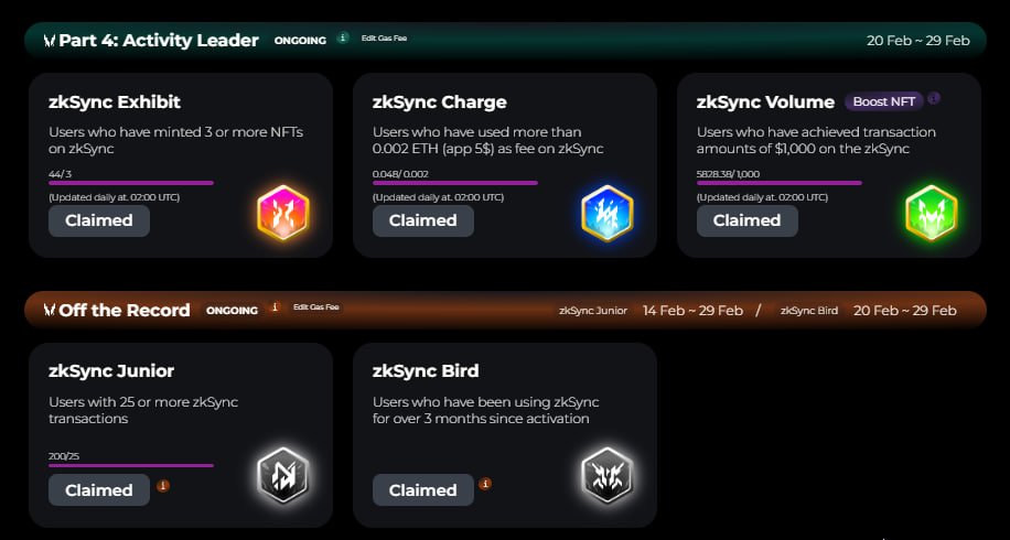GACryptoO's tweet photo. 📢 Hypercomic #ZkSync Fourth Phase Is Live Now🪂
✅ Guys You Can Claim Up-To 3 ZkSync NFTs If You're Eligible
👉 Check Your Eligibility : https://t.co/tZc4TbIALI
❓High Gas, Follow this: https://t.co/41GwlXhTF0
⛔️ End : 29 Feb 🍻LFG 🚀