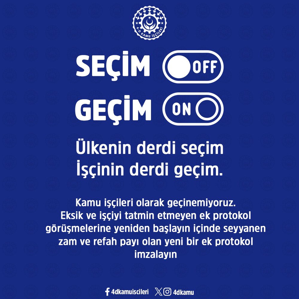 aksacli001's tweet photo. Ülkenin derdi seçim  #İşçininDerdiGeçim
Kamu işçileri geçinemiyor.
İçinde seyyanen zam ve refah payı olan yeni bir ek protokol imzalanmalıdır.
Sendikalar bu işi oldu bittiye getiremez
İşçi sendikadan hesap soracaktır
@isikhanvedat @turkiskonf @hakiskonf https://t.co/4FvGUjSx1c