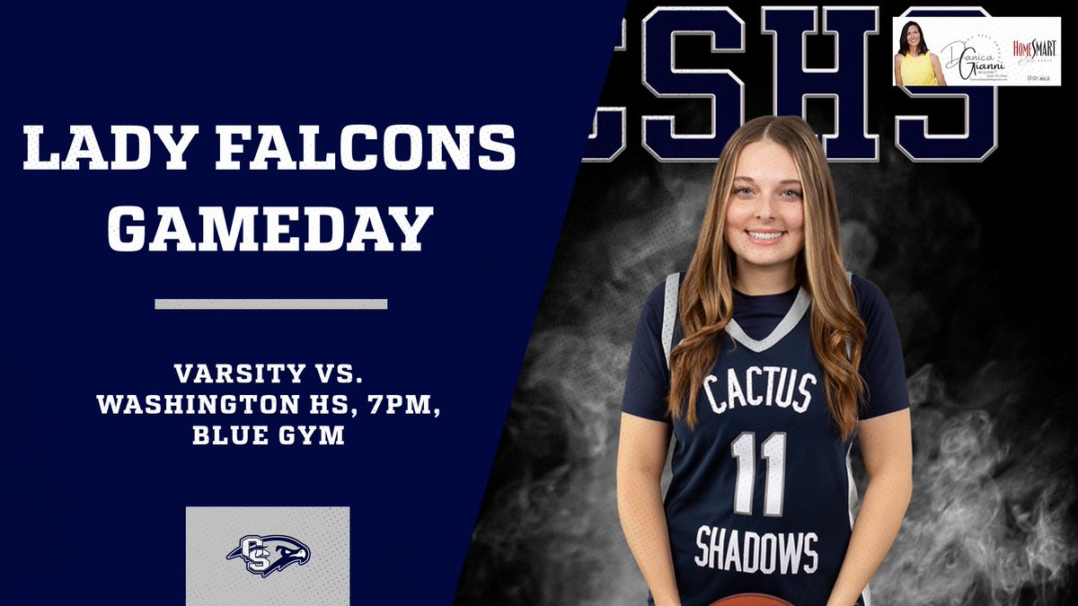 Come and pack "The Nest" as @CSHSTeam take on the Lady Rams from Washington. What is better than playoff basketball??? Nothing! #ProtectTheNest <a href="/CSHS_Falcons/">Cactus Shadows</a> <a href="/CaveCreekUSD93/">Cave Creek USD</a> @AZPrep365