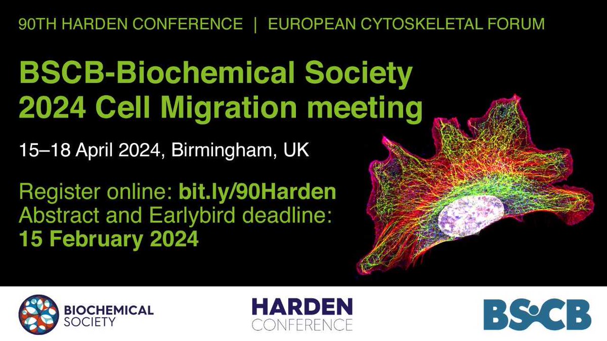 Biochemical Society (@biochemsoc) on Twitter photo Thank you to <a href="/Biochem_Journal/">Biochemical Journal</a>, <a href="/Cairn_Research/">Cairn Research</a>, <a href="/Co_Biologists/">The Company of Biologists</a>, <a href="/MedChemExpress/">MedChemExpress</a> and <a href="/PhaseFocus1/">Phasefocus</a> for sponsoring our 90th Harden: European Cytoskeletal Forum Cell Migration meeting in collaboration with <a href="/Official_BSCB/">BSCB</a>! Find out how you can get involved too: ow.ly/9FpW50Qz5g7 Thank you to <a href="/Biochem_Journal/">Biochemical Journal</a>, <a href="/Cairn_Research/">Cairn Research</a>, <a href="/Co_Biologists/">The Company of Biologists</a>, <a href="/MedChemExpress/">MedChemExpress</a> and <a href="/PhaseFocus1/">Phasefocus</a> for sponsoring our 90th Harden: European Cytoskeletal Forum Cell Migration meeting in collaboration with <a href="/Official_BSCB/">BSCB</a>! Find out how you can get involved too: ow.ly/9FpW50Qz5g7