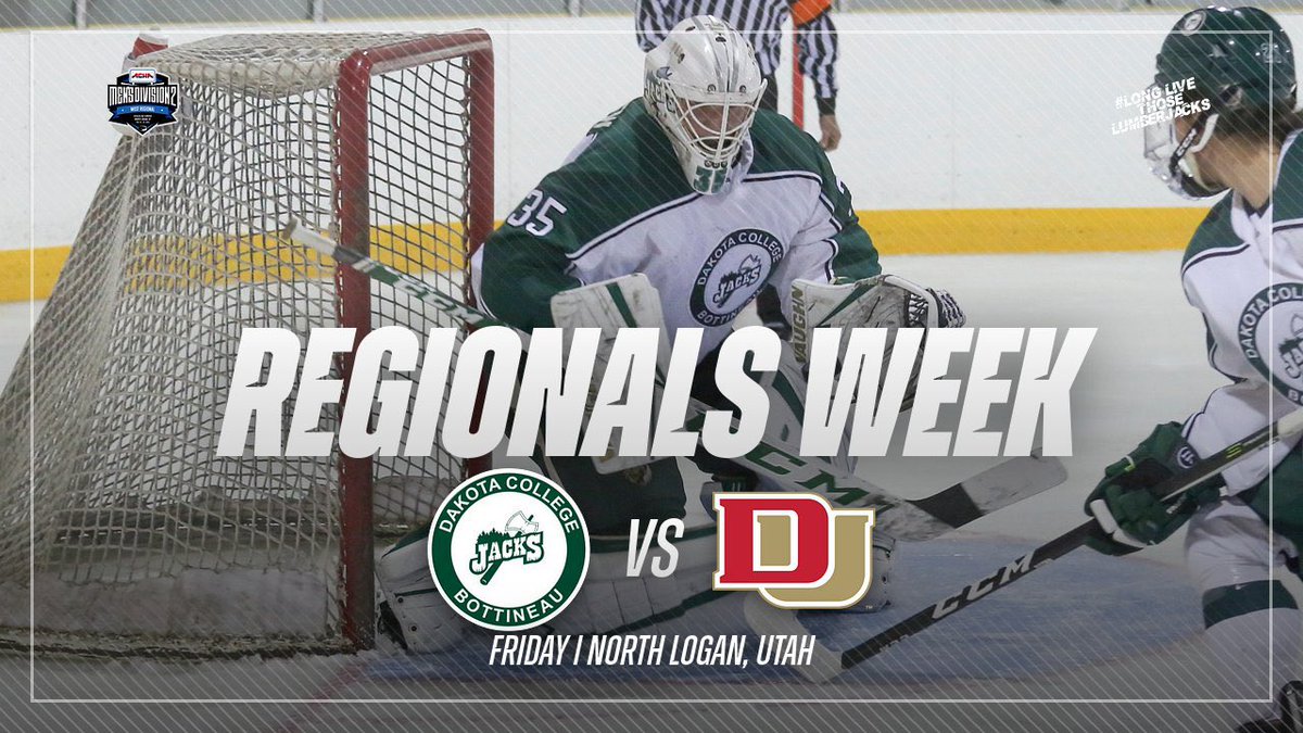 DCB_MHockey's tweet image. IT’S REGIONALS WEEK!

Your #11 Lumberjacks matchup with #10 University of Denver on Friday in Utah! 
Win or go home hockey this weekend.

For more: achahockey.org/west-regional-…

#LLTL🪓 | #DCBJacks