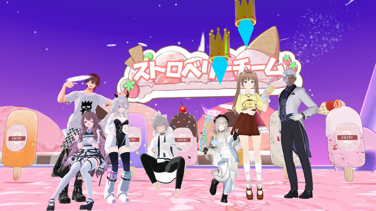 今日もサンリオVfes！

*yg ga ketag maaf yahh TT gatau X nya 
#SANRIOVfes #サンリオVfes #VRChat