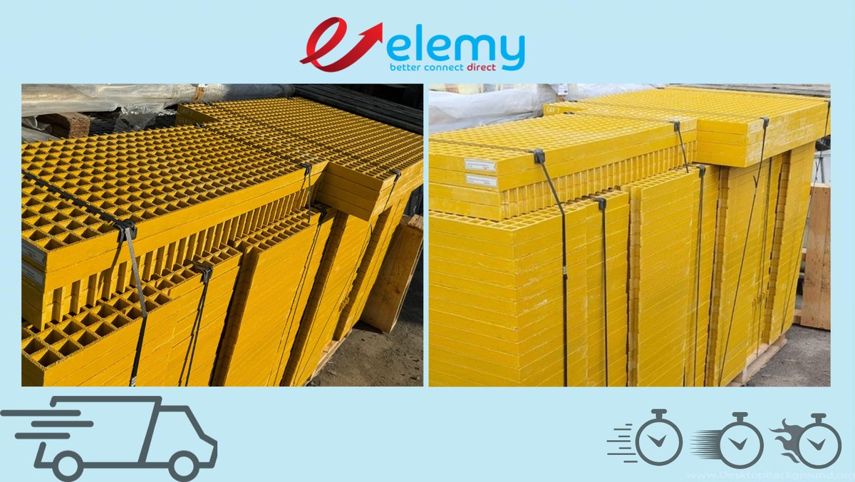 ⭐Elemy's fast service style⭐

We received an order last Monday afternoon, within 5-6 working days the job was done and 170 panels were supplied across two deliveries.

Get in touch at: info@elemy.net or on: 01642 480844 for your GRP with excellent lead times.