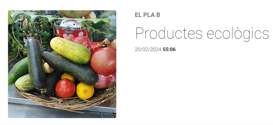 🔵🌱¡Avui hem estat a <a href="/radio4_rne/">radio4_rne</a> ! <a href="/LamuelaRosa/">Rosa M Lamuela Raventos</a> ha compartit el seu coneixement sobre aliments ecològics. 🔊

No t'ho perdis!👉a partir del min. 33,5 rtve.es/play/audios/el…
 
A més, ha recordat que seguim en la cerca d'homes de 40 a 55 anys per al nostre estudi sobre tomàquet🍅