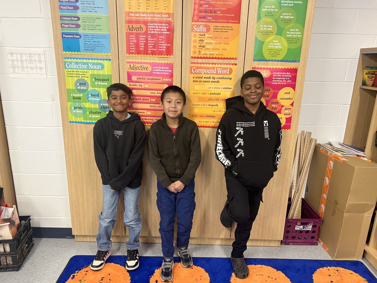 Today we celebrated Presidents Day with a memory challenge: These three smart students memorized all of our US presidents! ⁦<a href="/25Lafayette/">Lafayette Estates School #25</a>⁩