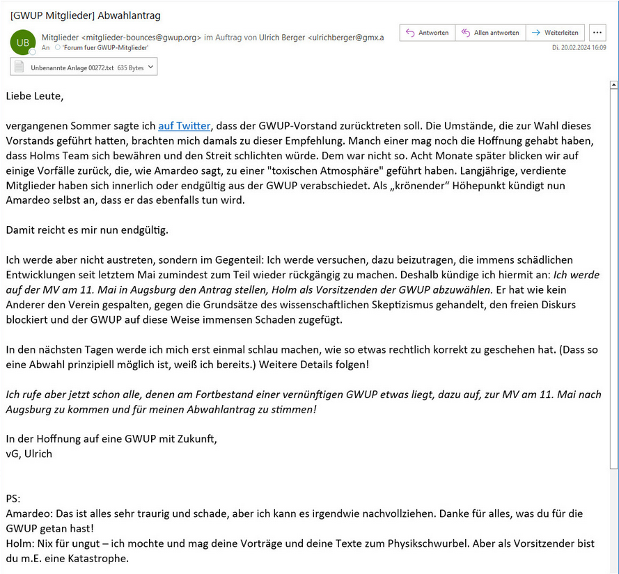 Ulrich Berger tweet media