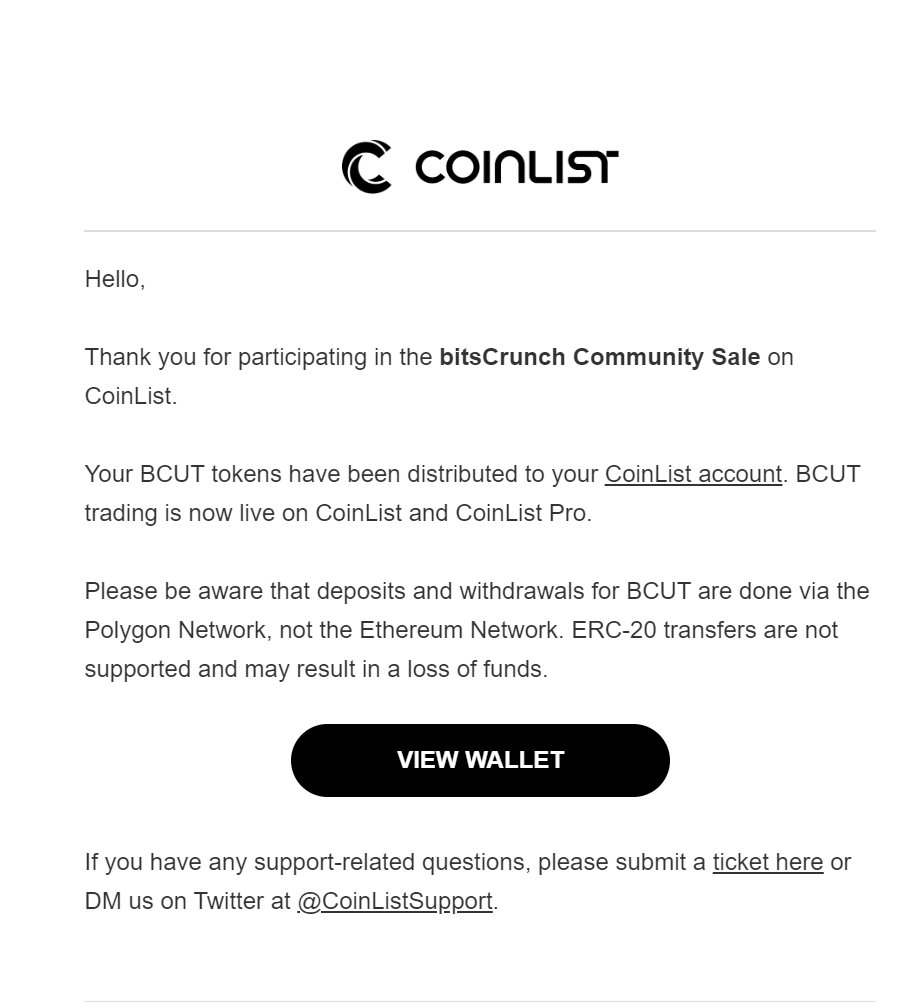 Ngọt ngào khi claim muộn, x9 giá mua. 
Coinlist mùa này vẫn đẹp như cô gái mùa xuân. Thơm quá ae ơi.
#Coinlist #bcut #Airdrops #Crypto