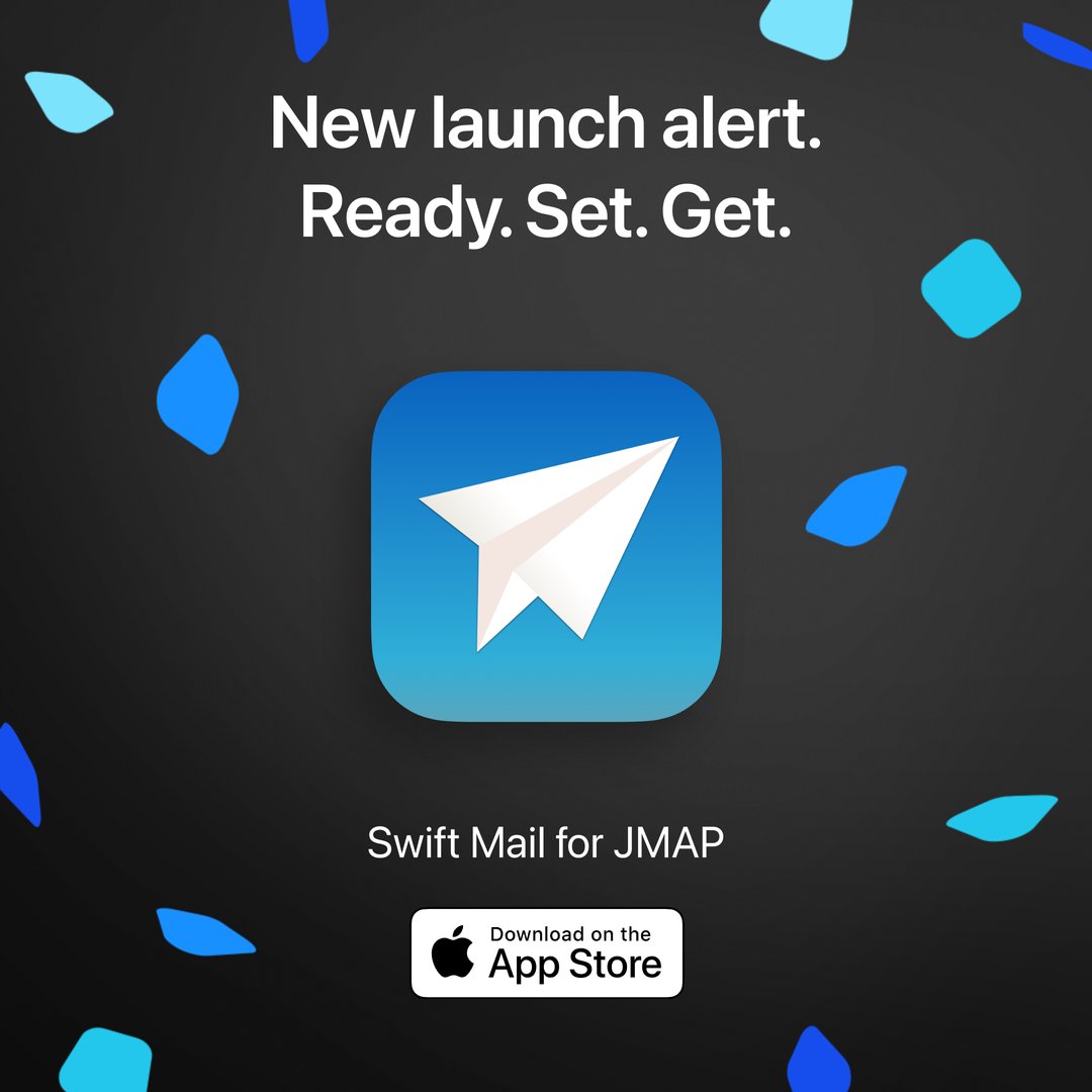 SwiftMail_io's tweet image. 🚀 Swift Mail harnesses the speed, efficiency &amp;amp; privacy of JMAP to deliver a modern mail experience to the Mac. 

🌟 The only native macOS client purpose-built for JMAP. 

👇 Download on the App Store Today!
ow.ly/ZYnw50QFn0i

#SwiftMail #JMAP #Fastmail #macOS
