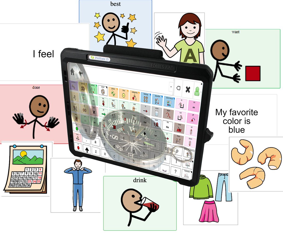aac_forbes's tweet photo. BLOG POST ALERT! Check out this week's blog post to learn about the essential components of assessing symbolic representation skills and identifying the most appropriate symbol set for each individual with complex communication needs. #ForbesAAC #CoughDropAAC #WinSlate #ProSlate https://t.co/JbpRr3KnCn