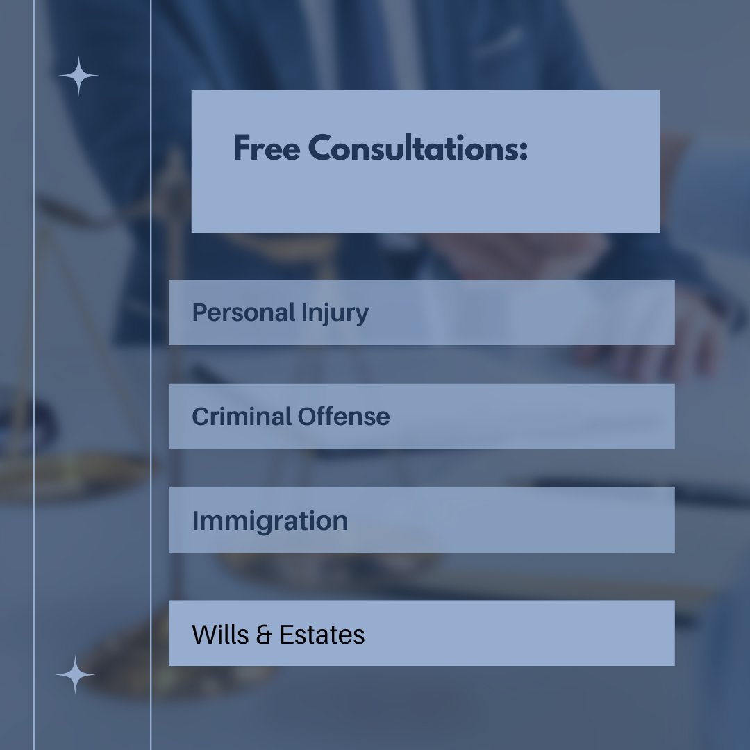Don't stress or worry about pending court matters.  We've got you covered.  Call today for a free consultation. (215) 567-2300

pljohnstonlaw.com

#TheLawOfficesOfPeterLJohnston #estateplanning #planforthefuture #personalinjury #criminaloffense #immigration
