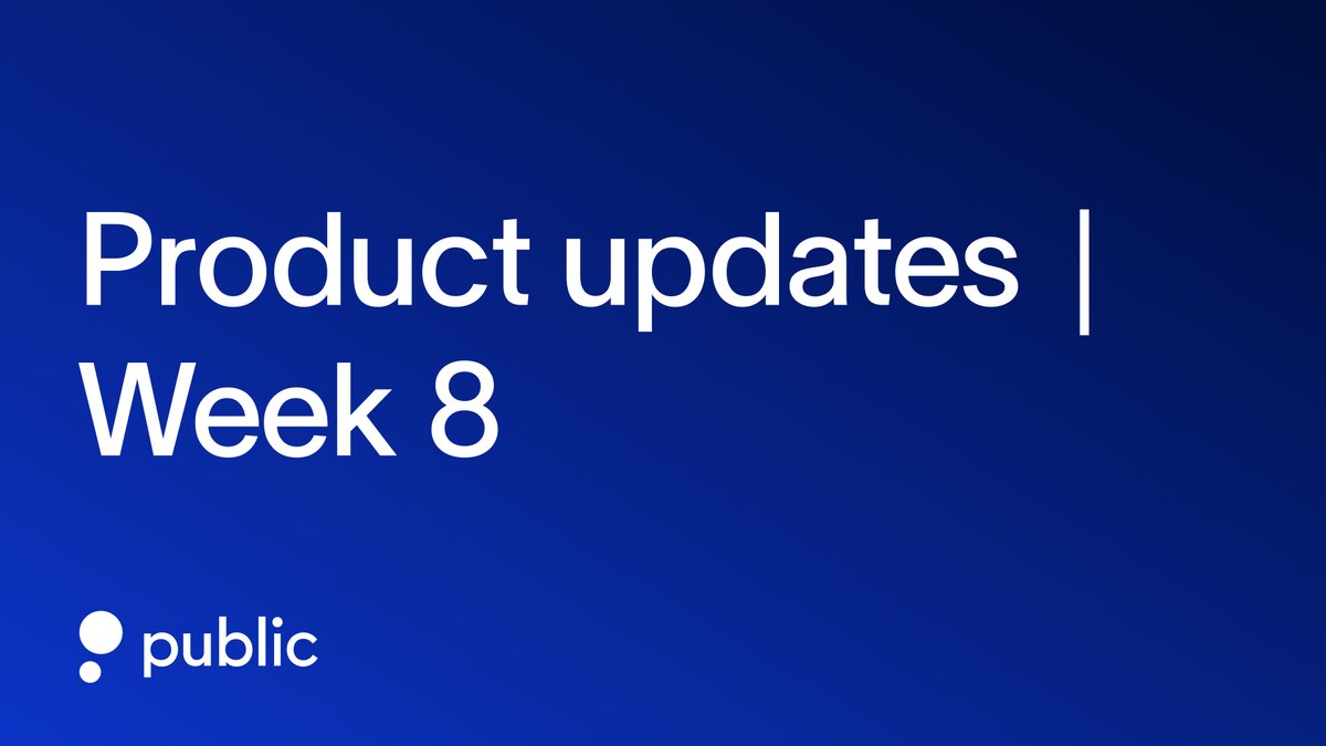 With your feedback, we’re adding features and improving the experience every week. Keep your requests coming, and read on to discover what we’ve implemented this week.