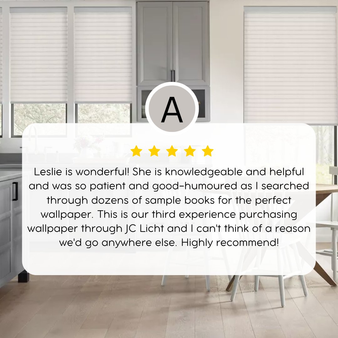 Experience excellence in service and products at your nearest JC Licht – the ultimate destination for paint, window treatments, and wallpaper. Explore our wide range in-store or visit JCLICHT.COM for the best in quality and variety.