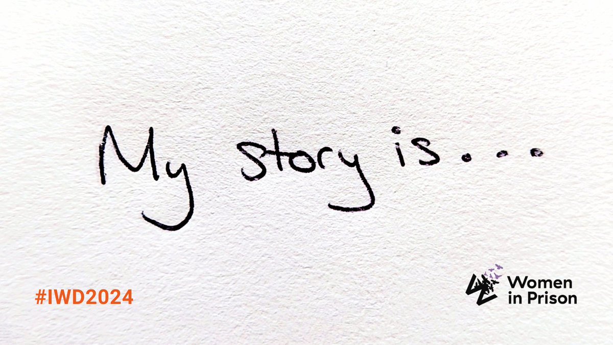 Are you a woman with lived experience of the criminal justice system? We're amplifying your stories this #InternationalWomensDay with a mini campaign “My story is...” to share the realities and nuances of women’s lives. DM us with 'IWD' to take part! 📩 #IWD2024 #WomenInPrison