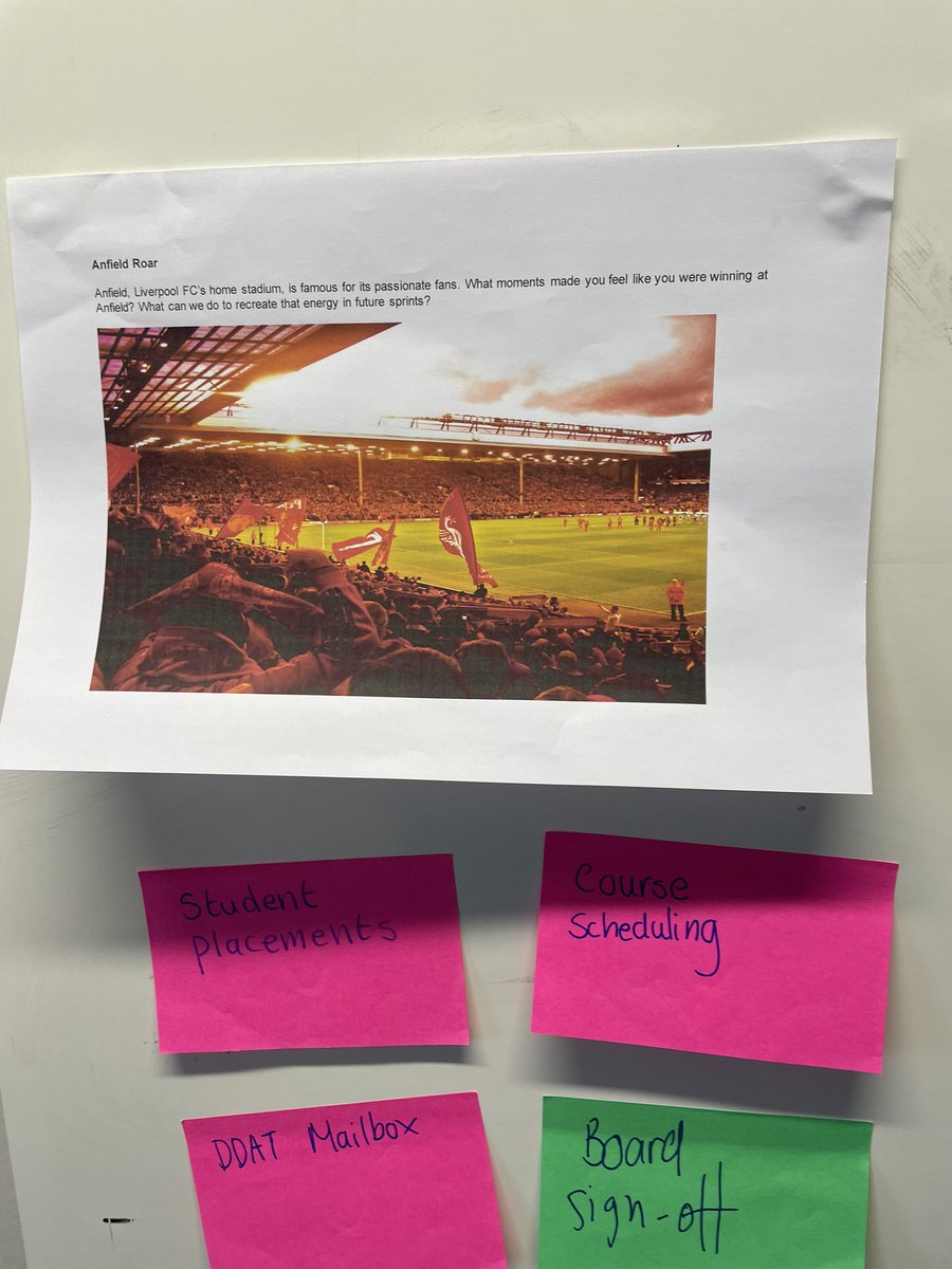 Good team day today with a #Kloppspective to finish the day including #Klopp pep talk, #Klopp hugs and the #AnfieldRoar <a href="/ScotGovSDA/">Scottish Digital Academy</a> <a href="/scotgov/">Scottish Government</a> <a href="/LFC/">Liverpool FC</a> ❤️💙🏴󠁧󠁢󠁳󠁣󠁴󠁿