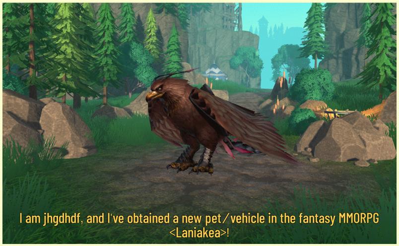 Check out my new companions and rides in <a href="/LaniakeaGame/">LANIAKEA</a>! #Laniakea #MMORPG #ExplorerEditionS1 #BlockchainGaming