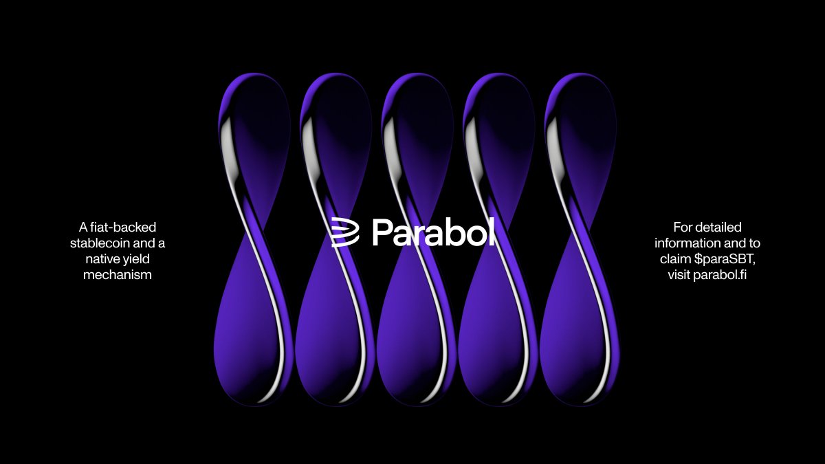 1) Introducing Parabol 🟣 Thrilled to unveil we’ve joined @orangedaoxyz’s latest batch to launch a stablecoin protocol with high-yield for the global market. We’re introducing paraUSD, a fiat-backed stablecoin and a native yield mechanism. Our goal is straightforward: To…