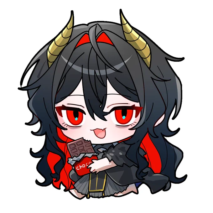明日のペアチャレイラスト企画のサンプルSDかわいかろ～～～～ 