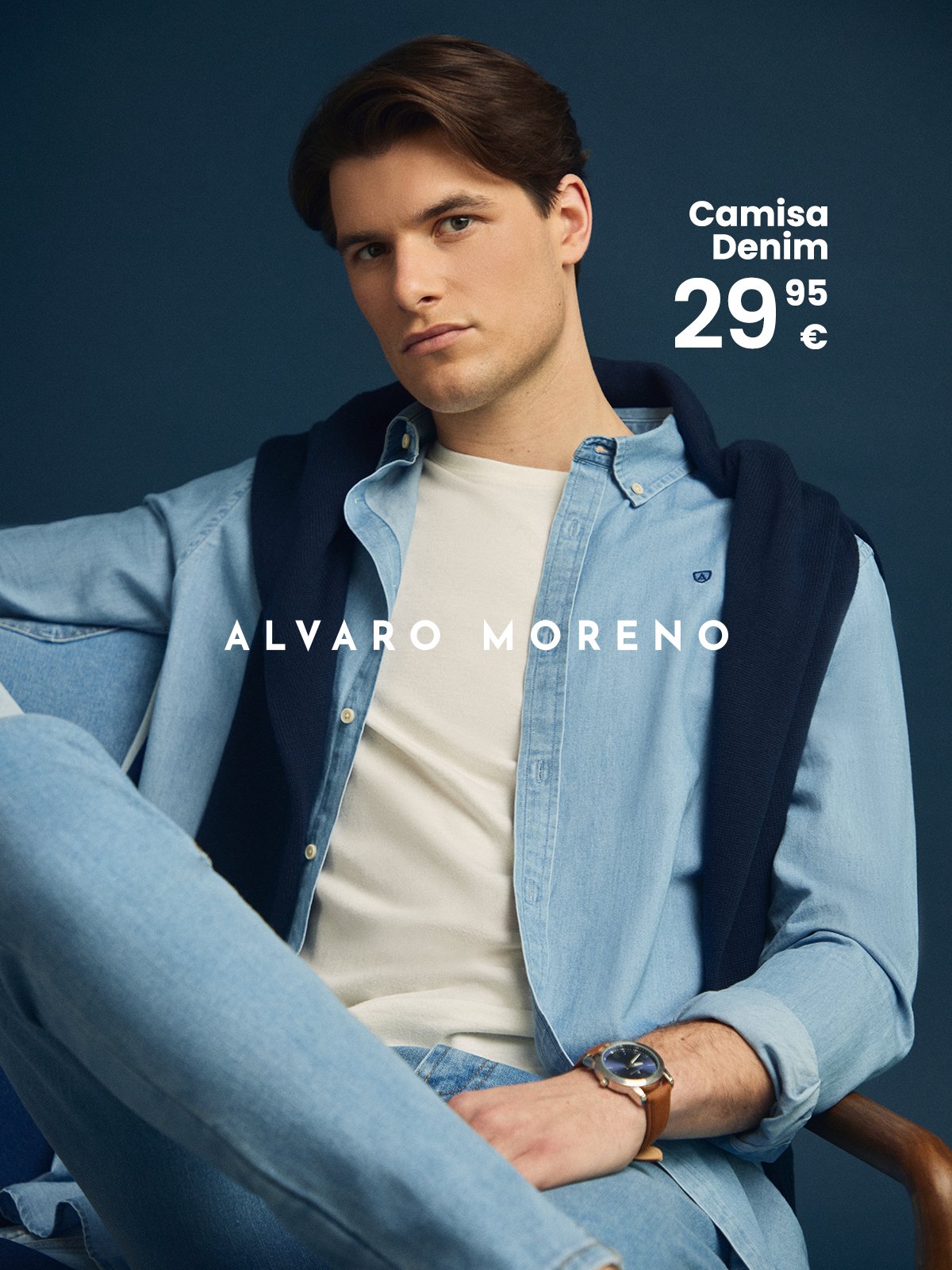 Camisa vaquera alvaro moreno hotsell