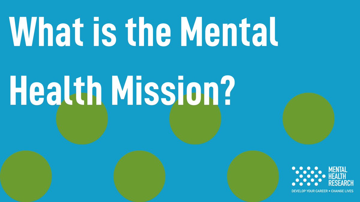 Interested in the @NIHRcommunity Mental Health Mission but not sure what it is? Maybe you have never heard of it? Keep an eye for funding calls in the future too! Check out our latest Explainer post for an overview: mentalhealthresearch.org.uk/nihr-mental-he… @OxfordBRC @NIHRMaudsleyBRC