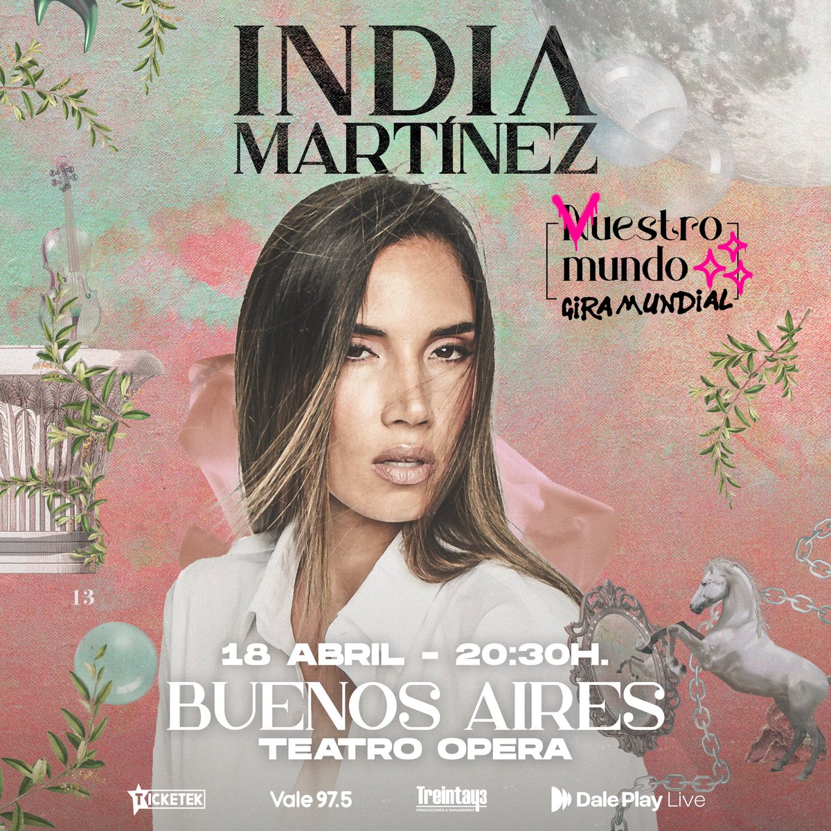 BUENOS AIRES!!! ARGENTINA!!!! entradas ya a la venta!!! Qué ganas te tenia!! 🙌🏽🙌🏽🙌🏽 ticketek.com.ar/india-martinez…