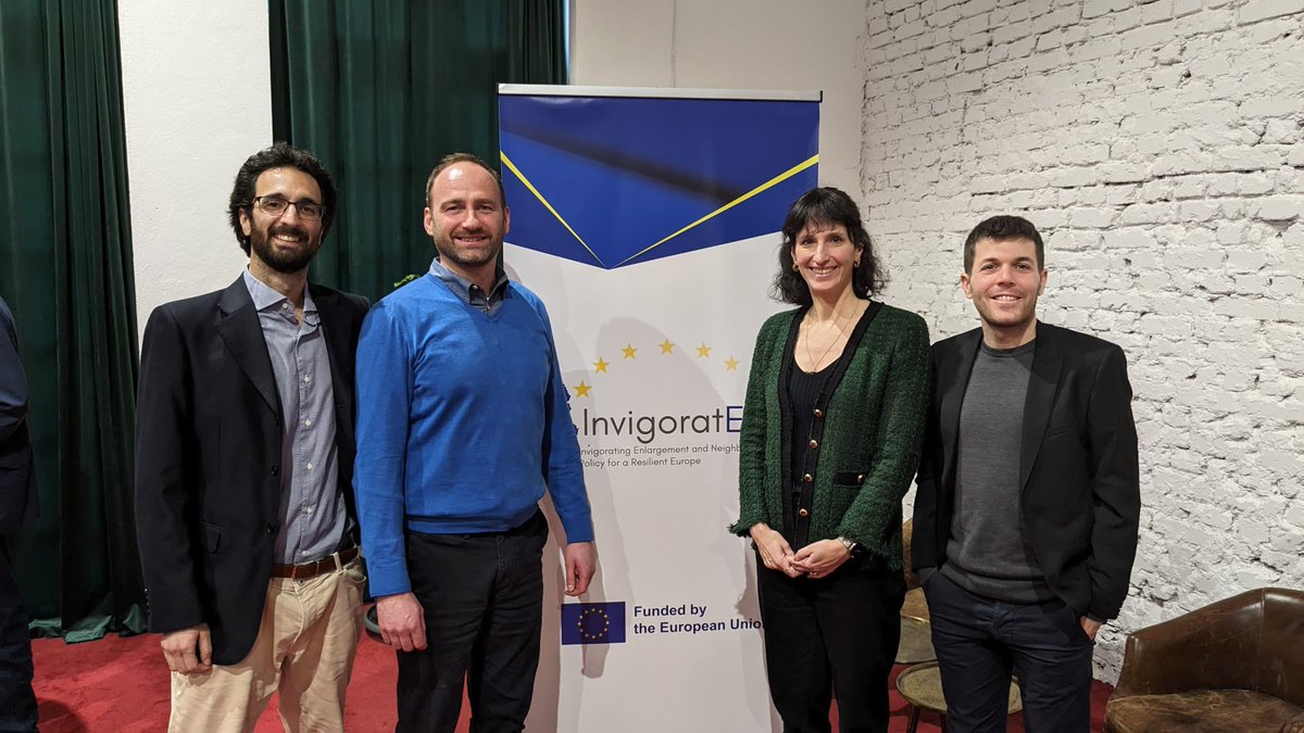 CIDOB (Barcelona Centre for International Affairs) (@cidobbarcelona) on Twitter photo How can the EU invigorate its enlargement and neighbourhood policy? “We start today envisioning new futures for the EU’s political agenda towards the Eastern Neighbourhood and Western Balkans.” The <a href="/HorizonEU/">Horizon Europe 🇪🇺</a> project #InvigoratEU kicks-off in Tbilisi!
🔗bit.ly/InvigoratEU_Ki… How can the EU invigorate its enlargement and neighbourhood policy? “We start today envisioning new futures for the EU’s political agenda towards the Eastern Neighbourhood and Western Balkans.” The <a href="/HorizonEU/">Horizon Europe 🇪🇺</a> project #InvigoratEU kicks-off in Tbilisi!
🔗bit.ly/InvigoratEU_Ki…