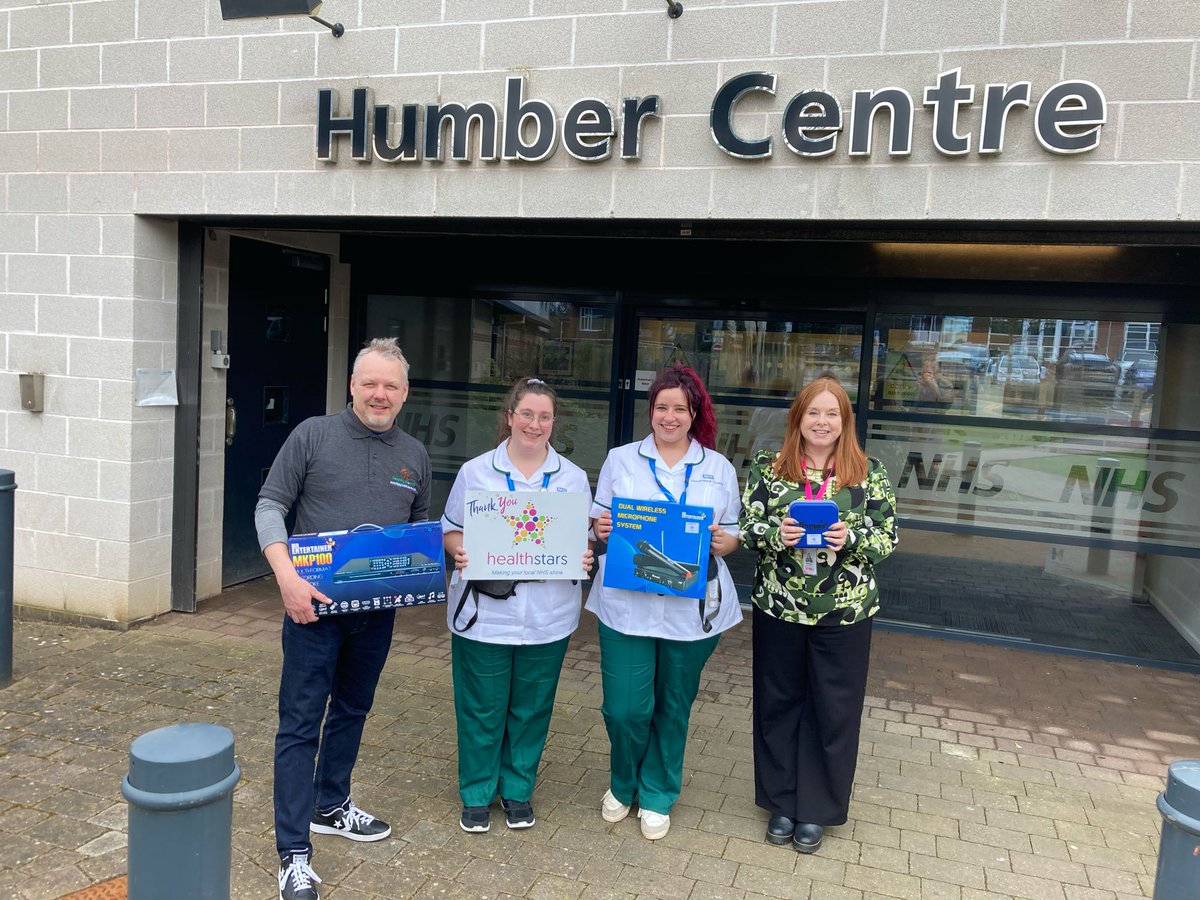 Health_Stars's tweet image. Humber Centre…. Are you ready to belt out a tune or two 🎤🎶

We were so happy to deliver a new Karaoke machine to them today. Funded by the amazing guys at Happy Hounds Luxury Boarding Kennels and Dog Grooming Spa. Thanks 💙
 
Enjoy! 😊