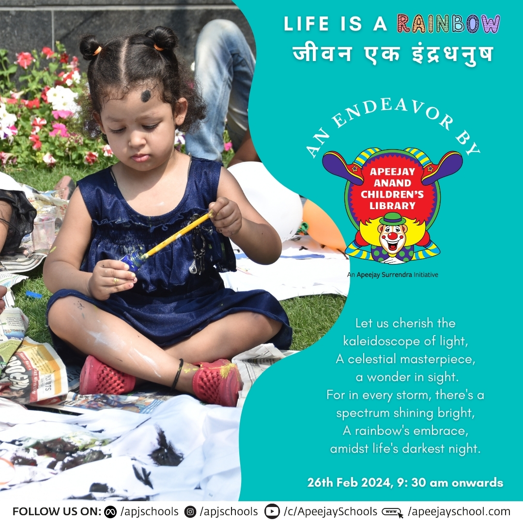 Join the 32nd edition of Anand Art Workshop to witness Life as it intermingles with ​art, creating a perspective that lasts forever.​ Be There on 26th February 2024 from 9:30 am to 11:30 am at Apeejay House, Kolkata, Apeejay School Bhubaneswar Haldia. #CBSESchool #artworkshop