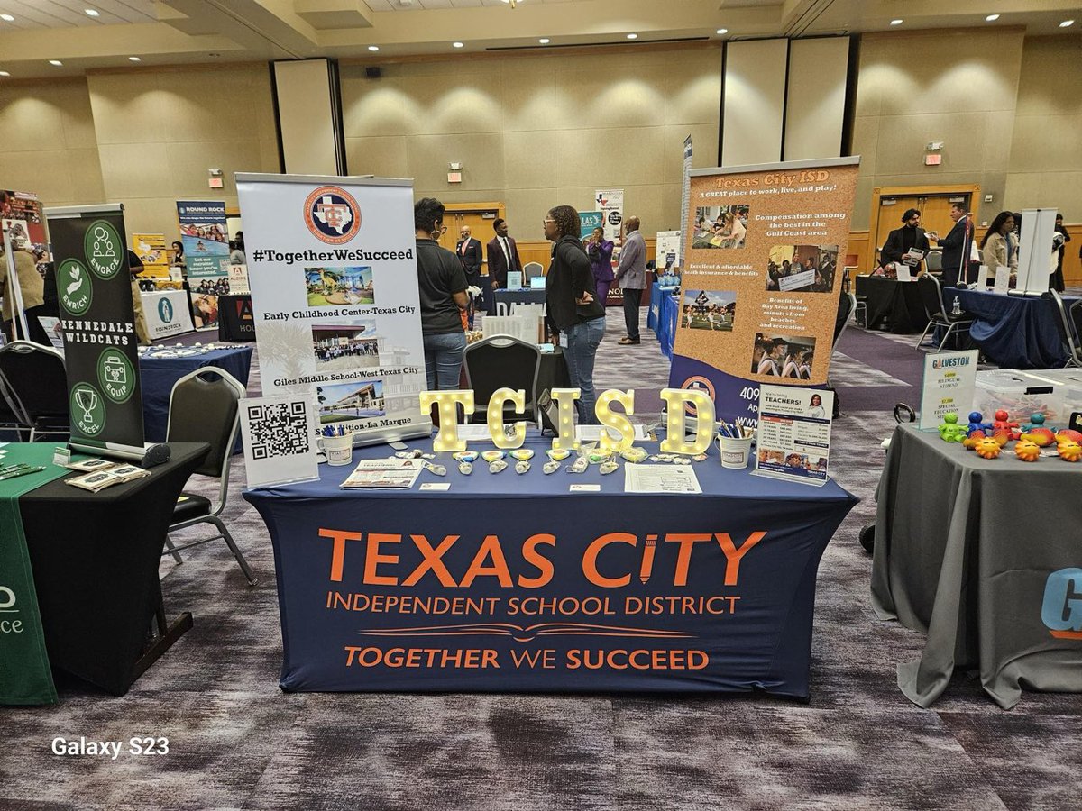 Texas City ISD HR (@tcisdhr) on Twitter photo come out to <a href="/PVAMU/">Prairie View A&M</a> today for the job fair and stop by and meet with our HR Director Dr McGary and our Asst Superintendent of HR Mr. Higgs tell them you saw them on Twitter!!!!! :) #TCISD come out to <a href="/PVAMU/">Prairie View A&M</a> today for the job fair and stop by and meet with our HR Director Dr McGary and our Asst Superintendent of HR Mr. Higgs tell them you saw them on Twitter!!!!! :) #TCISD