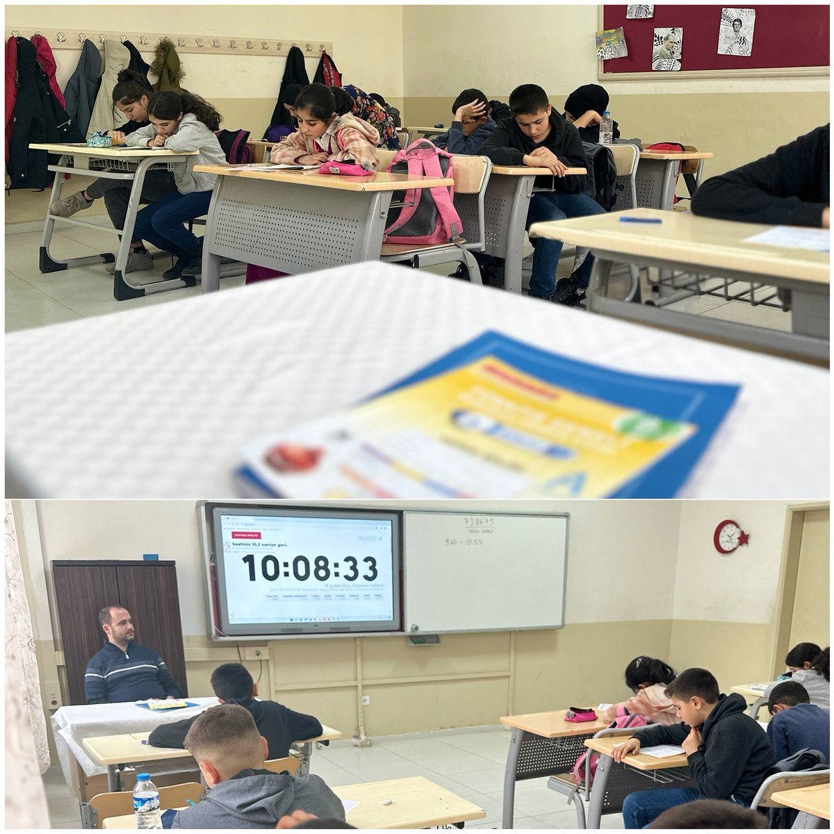 Deneme Sınavındayız | Sekizinci sınıf öğrencilerimizi LGS (Liselere Geçiş Sistemi) kapsamında gerçekleştirecek merkezi sınava hazırlamak için aralıklı deneme sınavlarımıza devam ediyoruz. 

#DenemeSınavı
#LGS
#HasankaleOrtaokulu
#Pasinler
#Erzurum