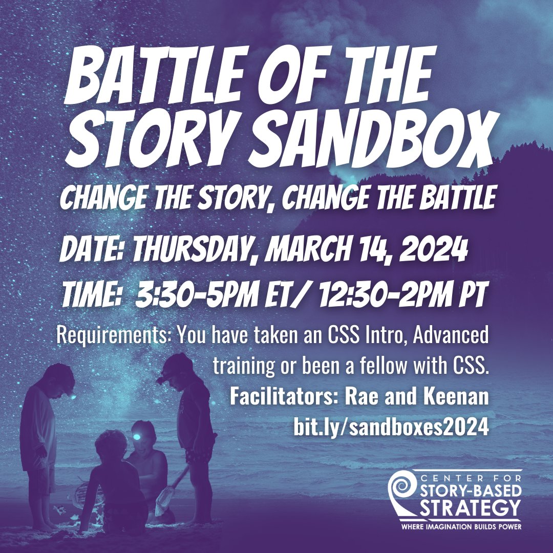 Center for Story-based Strategy tweet media