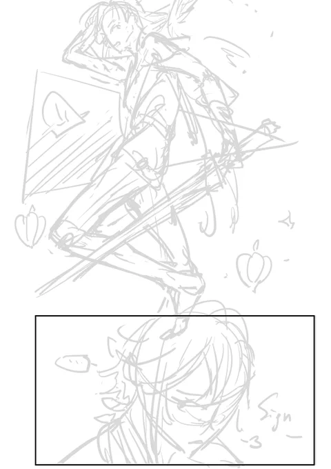 Working on new little story~✍️ 