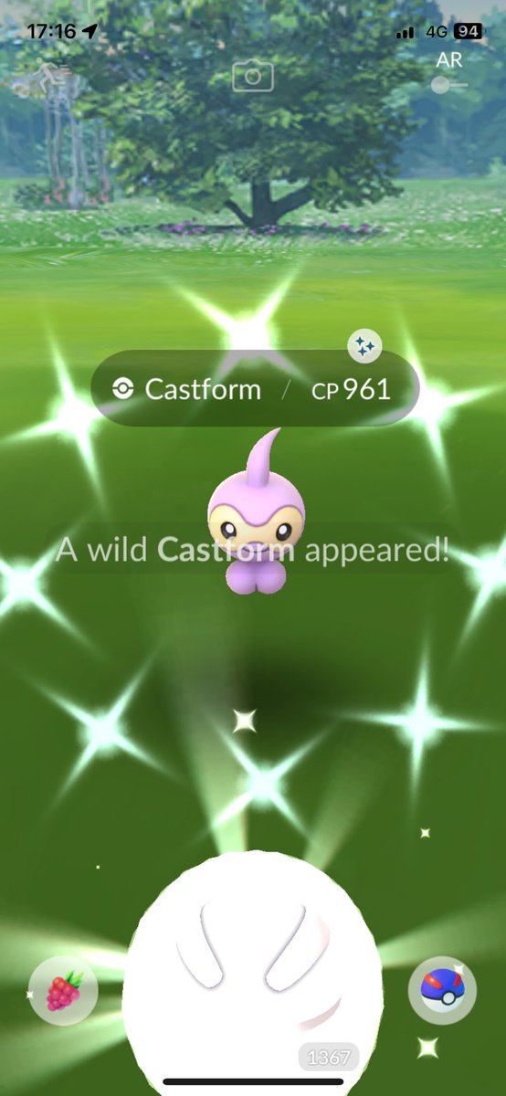 MartinPLDE's tweet image. #Castform ✨ #PokemonGO