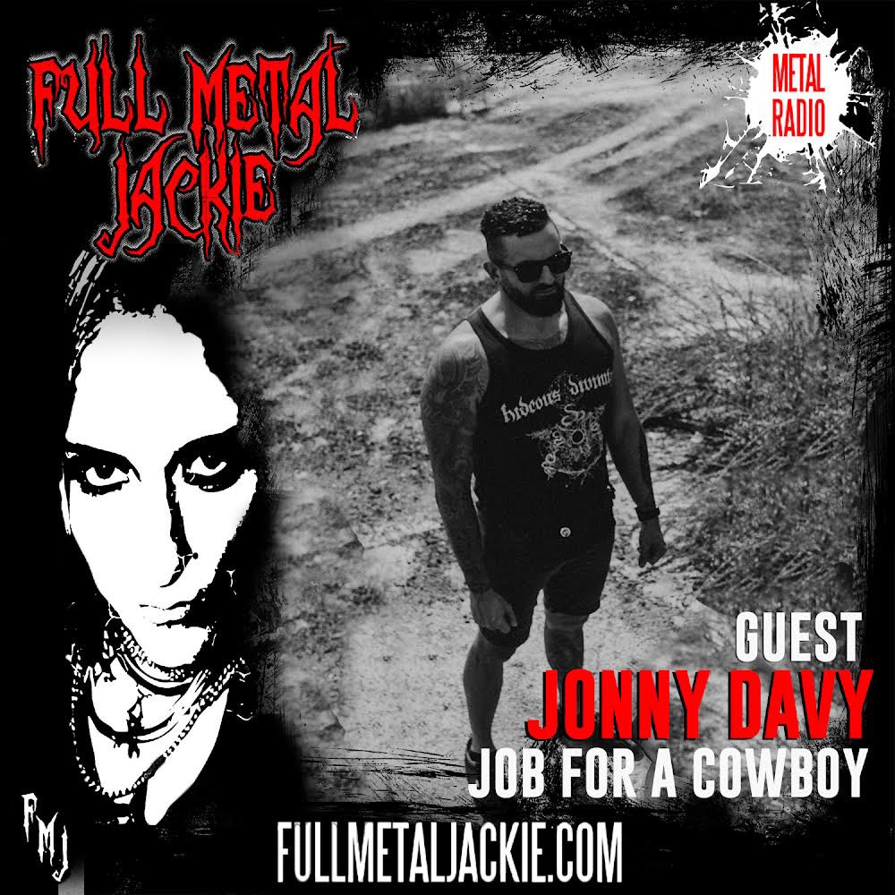 Jonny Davy will be a guest on the @FullMetalJackie radio show this weekend! Find a station airing/streaming the show: bit.ly/3wnj2t2
