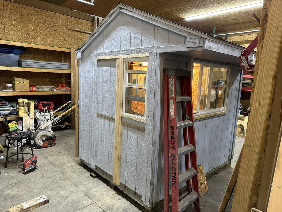 <a href="/huronschools/">Huron City Schools</a> maintenance department is rehabbing the <a href="/Huron_TF/">Coach Lemp</a> finish line booth.  Should be done in time for the start of the season.