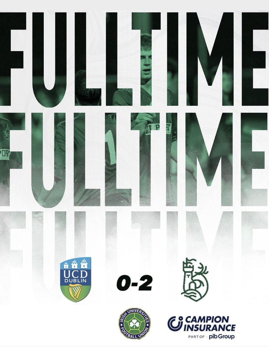 FULL-TIME: UCD 0-2 UL 

Goals from Edmund O’Dwyer and Oisin Breen sent us into the final. 

COME ON UL!