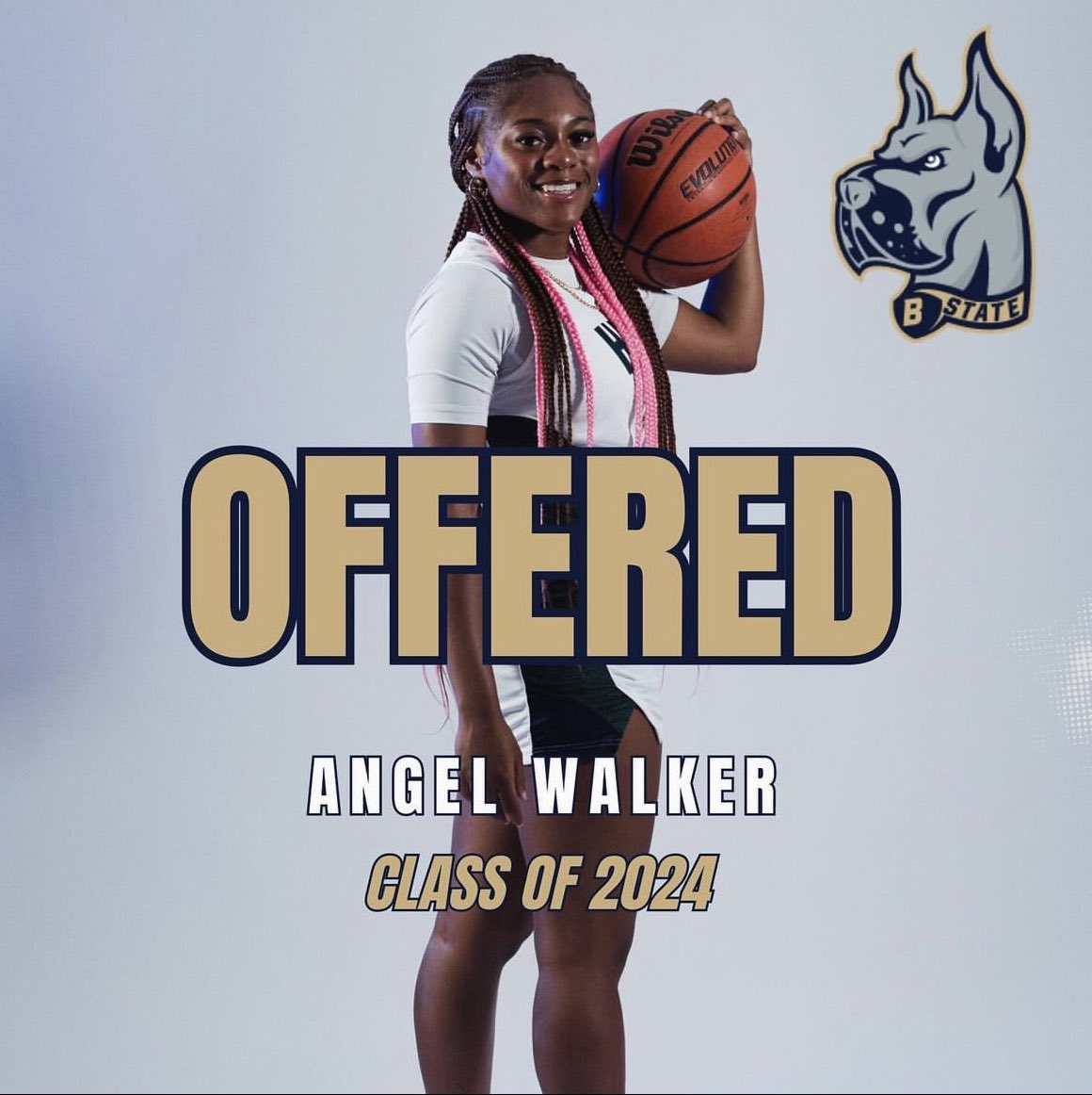 After a great conversation, I’m blessed to receive an offer from Bluefield State University!! Thank you <a href="/CoachDavisPK/">P A U L D A V I S ™️</a> and @Pobaby30 for believing in me‼️#BigBlue